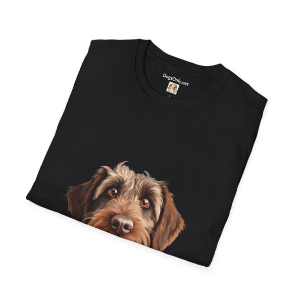 Wirehaired Pointing Griffon Pointer Dog T-Shirt - Unisex Softstyle Tee - Image 10