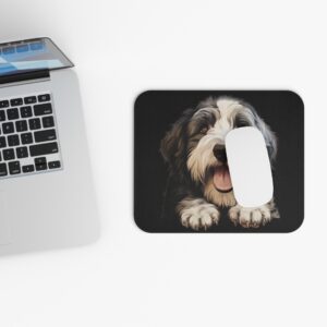 Old English Sheepdog Mouse Pad  - Pet Design for Dog Lovers
