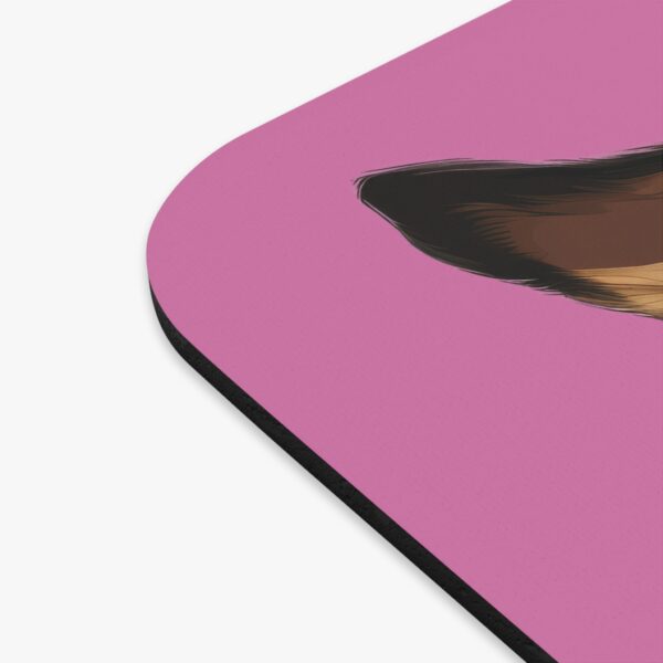 Rat Terrier Mouse Pad -Light Pink Pet Design for Dog Lovers - Image 3