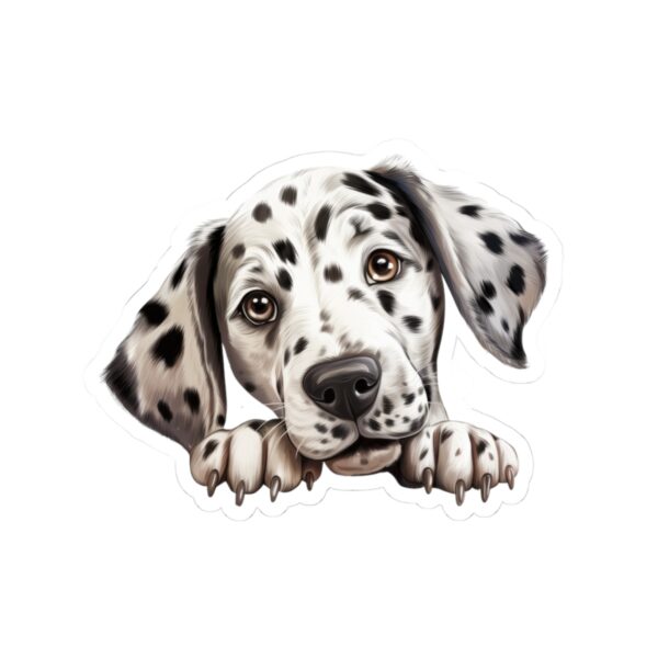 Dalmatian Dog Kiss-Cut Sticker - Perfect for Pet Lovers & Laptop Decor - Image 2
