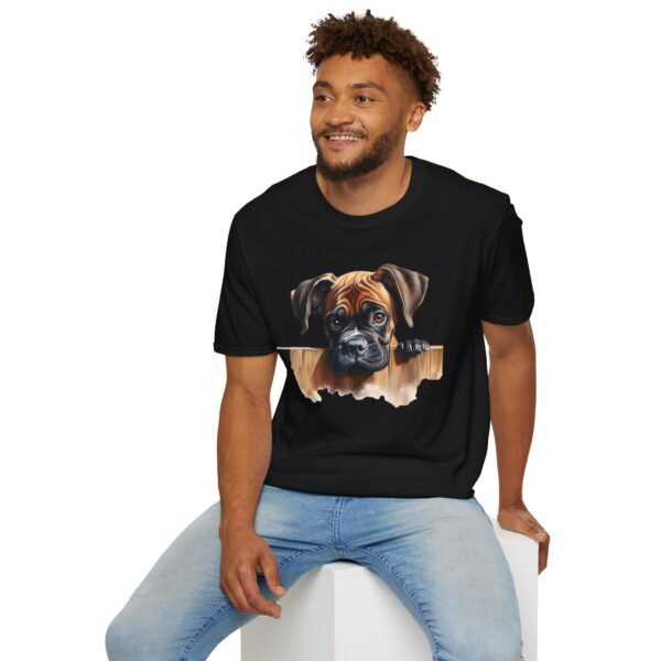 Boxer Dog T-Shirt - Unisex Softstyle Tee - Image 11