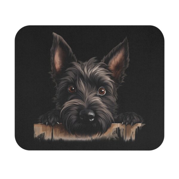 Scottish Terrier Mouse Pad - Black Pet Design for Dog Lovers - Image 2