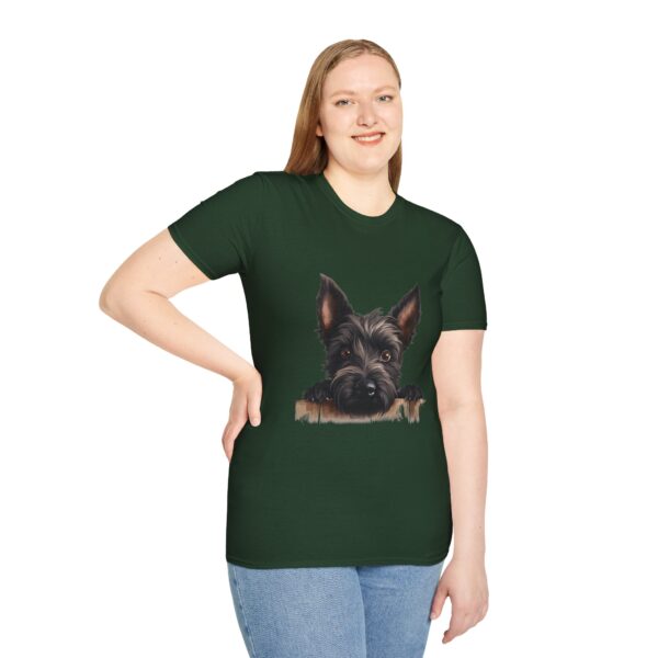 Scottish Terrier Dog T-Shirt - Unisex Softstyle Tee - Image 36