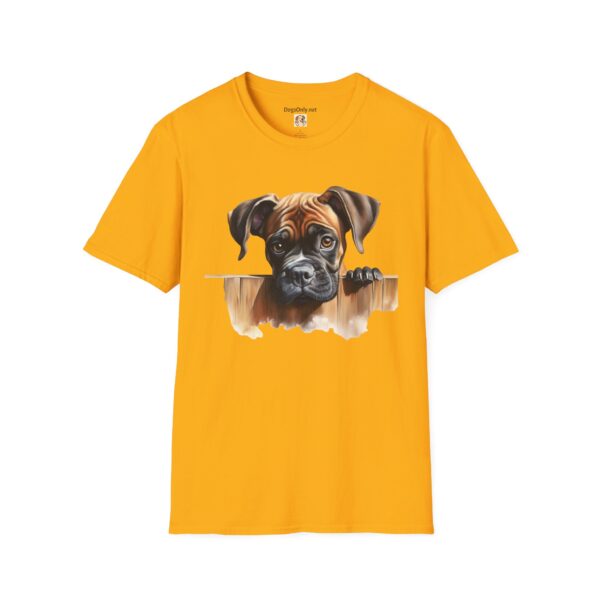 Boxer Dog T-Shirt - Unisex Softstyle Tee - Image 26
