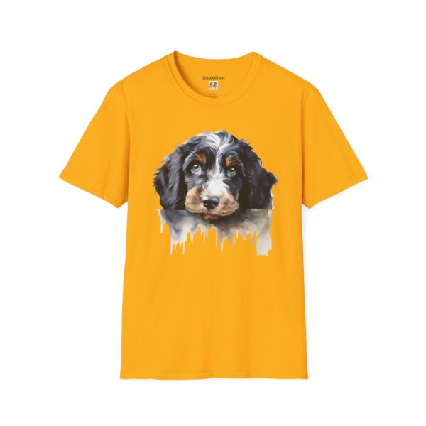 Bernedoodle Dog T-Shirt - Unisex Softstyle Tee - Image 21