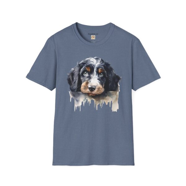 Bernedoodle Dog T-Shirt - Unisex Softstyle Tee