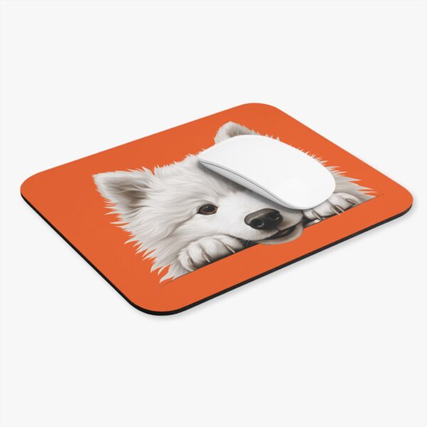 Samoyed Mouse Pad -Orange Pet Design for Dog Lovers - Image 4