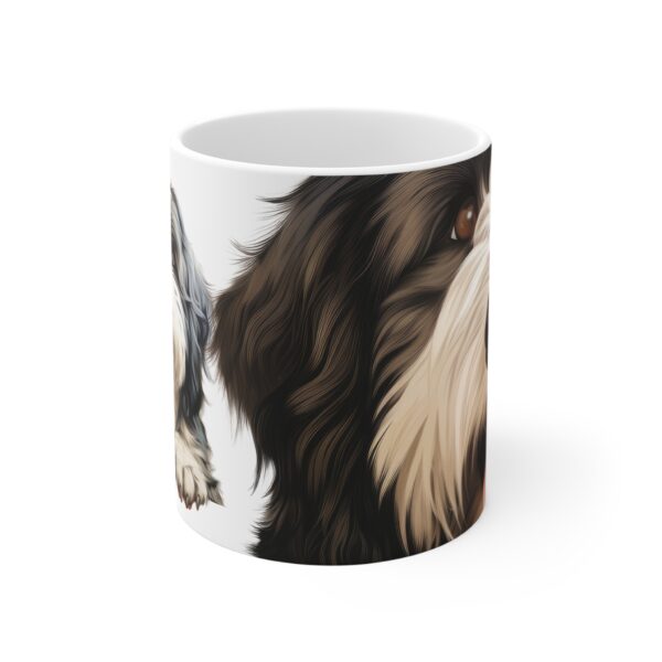 Old English Sheepdog Cute Puppy Mug - Adorable Dog Design - Perfect for Pet Lovers - Image 2