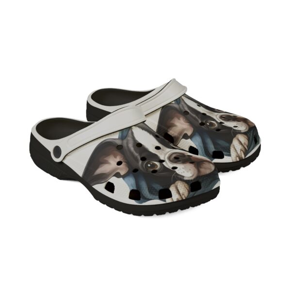 Boston Terrier EVA Foam Clogs with Adorable Paw Design - Image 7