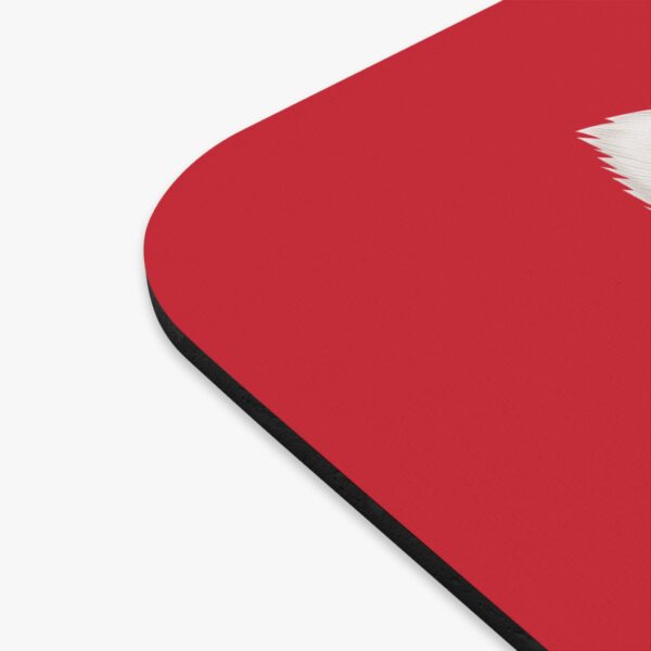 Samoyed Mouse Pad -Dark Red Pet Design for Dog Lovers - Image 3