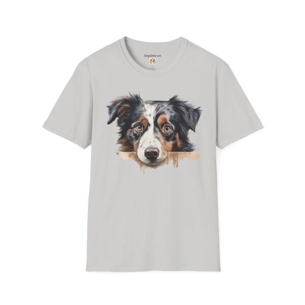 Australian Shepherd Dog T-Shirt - Unisex Softstyle Tee - Image 17