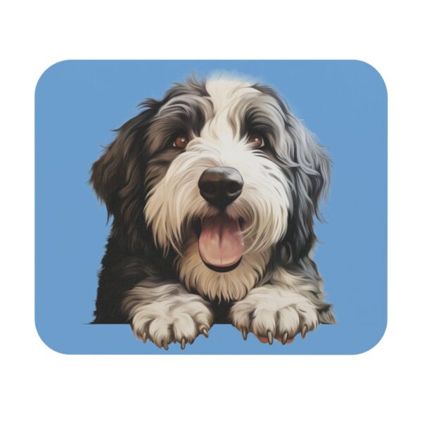 Old English Sheepdog Mouse Pad  - Pet Design for Dog Lovers - Image 2