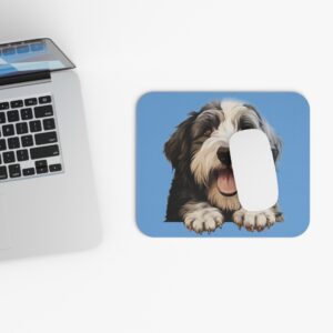Old English Sheepdog Mouse Pad  - Pet Design for Dog Lovers