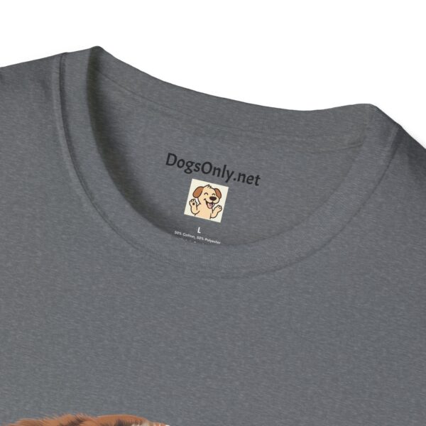 Saint Bernard Dog T-Shirt - Unisex Softstyle Tee - Image 38