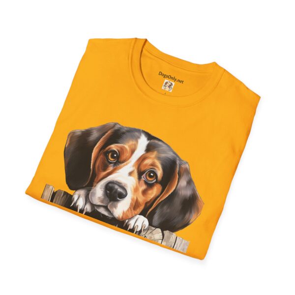 Beagle-2 Dog T-Shirt - Unisex Softstyle Tee - Image 24