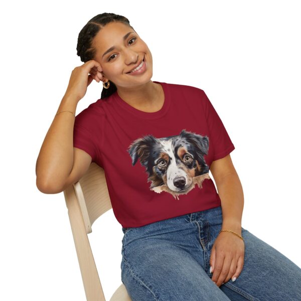 Australian Shepherd Dog T-Shirt - Unisex Softstyle Tee