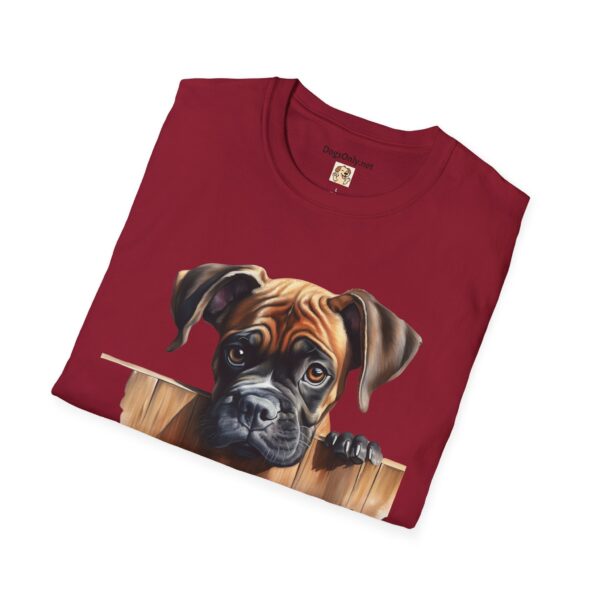 Boxer Dog T-Shirt - Unisex Softstyle Tee - Image 64