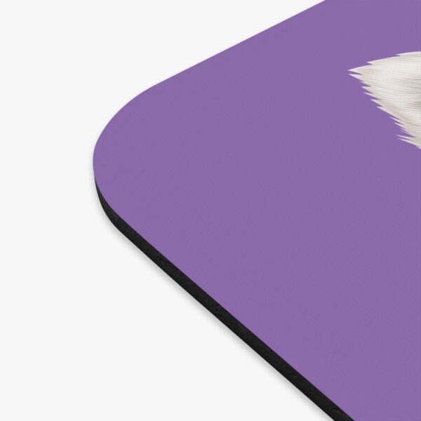Samoyed Mouse Pad -Light Purple Pet Design for Dog Lovers - Image 3