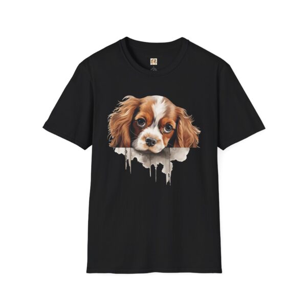 Cavalier King Charles Spaniel Dog T-Shirt - Unisex Softstyle Tee - Image 12