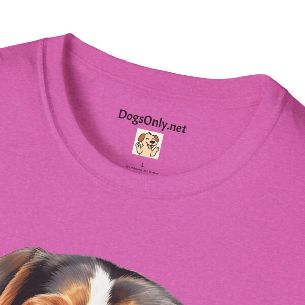Beagle-2 Dog T-Shirt - Unisex Softstyle Tee - Image 58