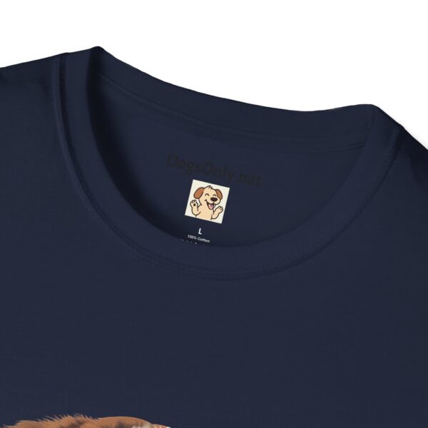 Saint Bernard Dog T-Shirt - Unisex Softstyle Tee - Image 53
