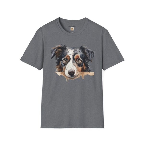 Australian Shepherd Dog T-Shirt - Unisex Softstyle Tee - Image 37