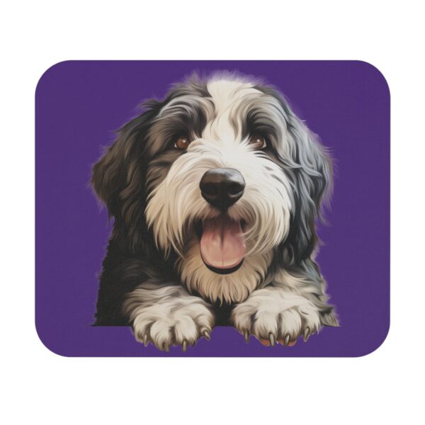 Old English Sheepdog Mouse Pad  - Pet Design for Dog Lovers - Image 2