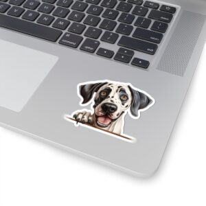 Great Dane Dog Kiss-Cut Sticker - Perfect for Pet Lovers & Laptop Decor