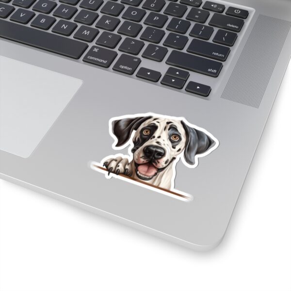 Great Dane Dog Kiss-Cut Sticker - Perfect for Pet Lovers & Laptop Decor