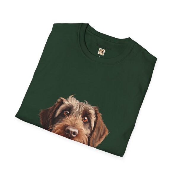 Wirehaired Pointing Griffon Pointer Dog T-Shirt - Unisex Softstyle Tee - Image 34
