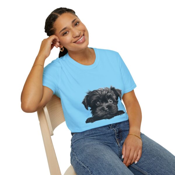 Affenpinscher Dog Hands T-Shirt - Unisex Softstyle Tee - Image 35