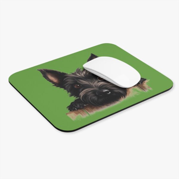 Scottish Terrier Mouse Pad -Green Pet Design for Dog Lovers - Image 4