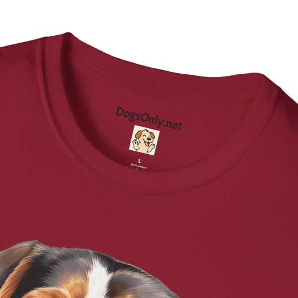 Beagle-2 Dog T-Shirt - Unisex Softstyle Tee - Image 63