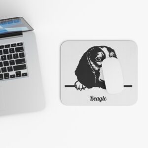 Beagle Dog Mouse Pad - Cute Pet Design for Dog Lovers