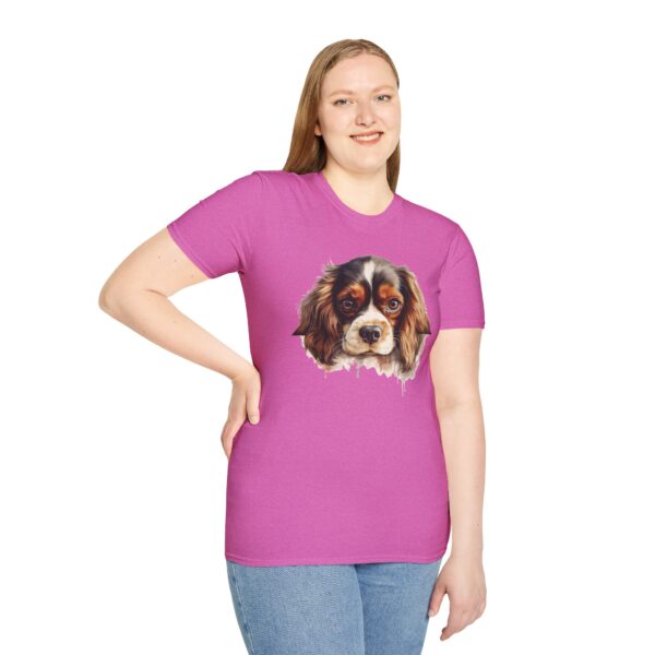 Cavalier King Charles Spaniel Dog T-Shirt - Unisex Softstyle Tee - Image 66