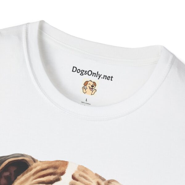 Bulldog-1 T-Shirt - Unisex Softstyle Tee - Image 18