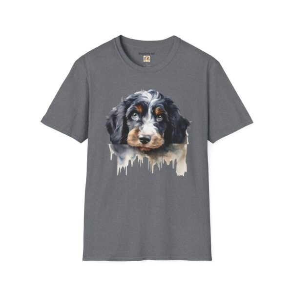 Bernedoodle Dog T-Shirt - Unisex Softstyle Tee - Image 36