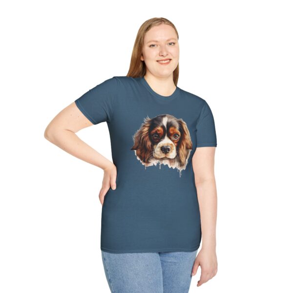 Cavalier King Charles Spaniel Dog T-Shirt - Unisex Softstyle Tee - Image 56