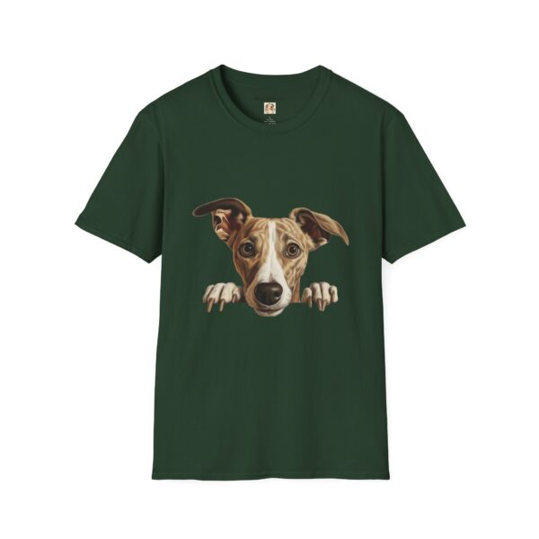 Whippet Dog T-Shirt - Unisex Softstyle Tee - Image 26