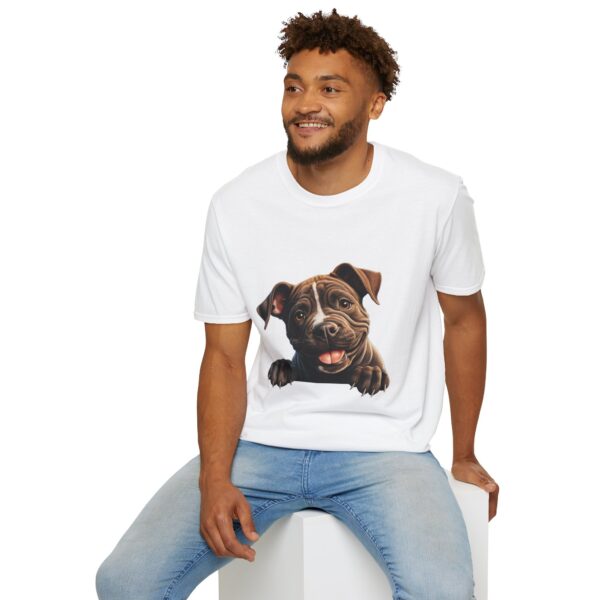Bassett Hound Dog T-Shirt - Unisex Softstyle Tee - Image 16