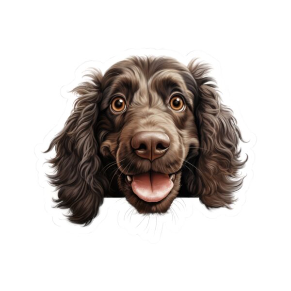 Boykin Spaniel Dog Kiss-Cut Sticker - Perfect for Pet Lovers & Laptop Decor - Image 2
