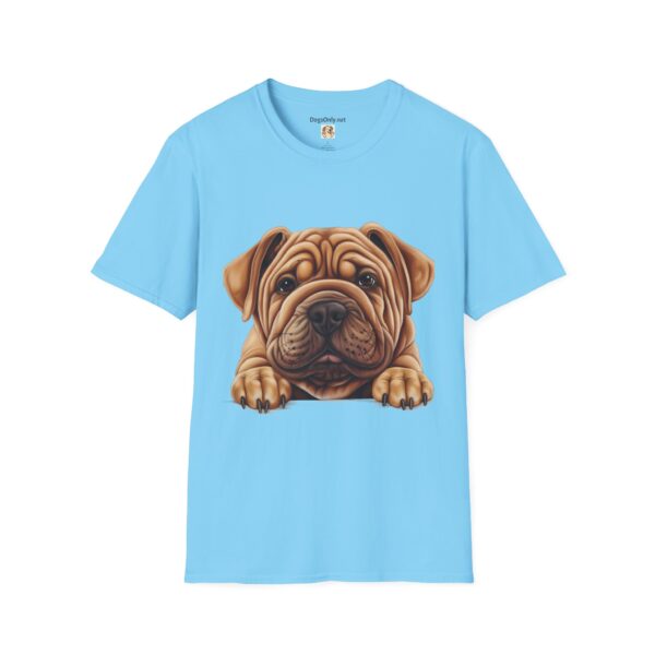 Shar-Pei T-Shirt - Unisex Softstyle Tee - Image 41