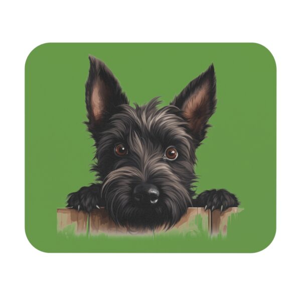 Scottish Terrier Mouse Pad -Green Pet Design for Dog Lovers - Image 2