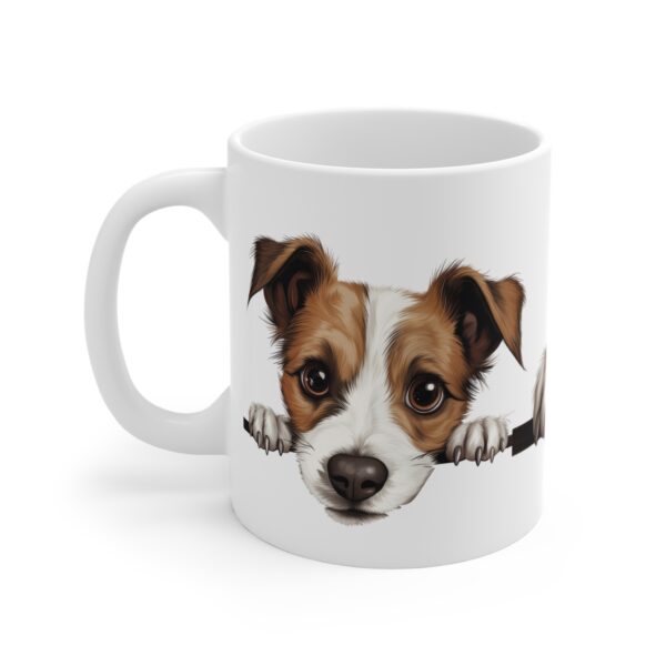 Jack Russell Terrier 11 oz  Cute Puppy Mug - Adorable Dog Design - Perfect for Pet Lovers - Image 3