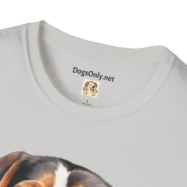 Beagle-2 Dog T-Shirt - Unisex Softstyle Tee - Image 18