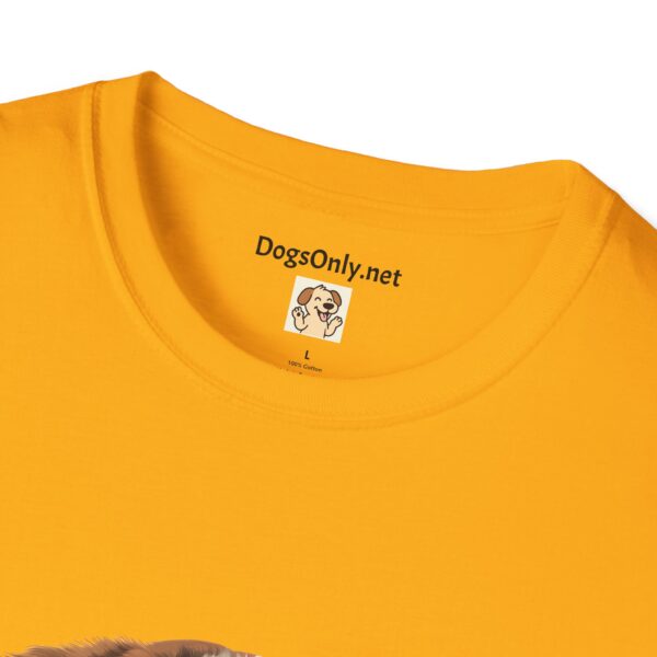 Saint Bernard Dog T-Shirt - Unisex Softstyle Tee - Image 23