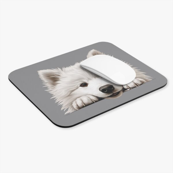 Samoyed Mouse Pad -Grey Pet Design for Dog Lovers - Image 4