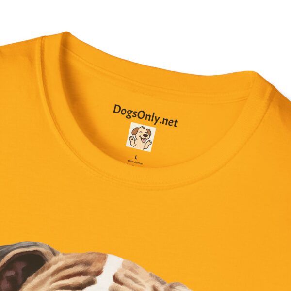 Bulldog-1 T-Shirt - Unisex Softstyle Tee - Image 28