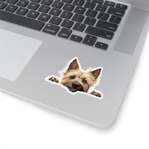 Cairn Terrieri Dog Kiss-Cut Sticker - Perfect for Pet Lovers & Laptop Decor