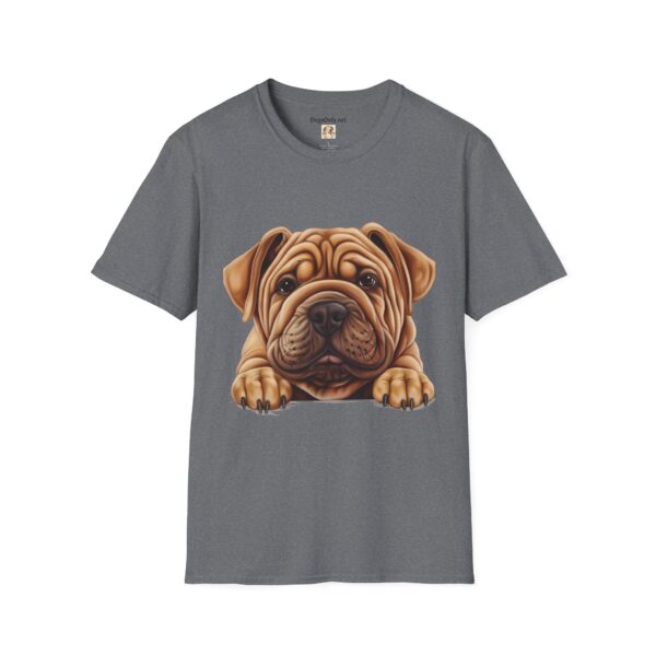 Shar-Pei T-Shirt - Unisex Softstyle Tee - Image 36